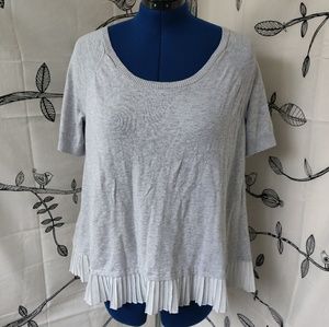 💎 Torrid - Pleated Hem Layered Sweater